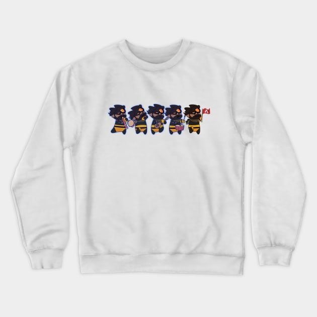 Mirage Apex Legends Crewneck Sweatshirt by ExpiredZombie